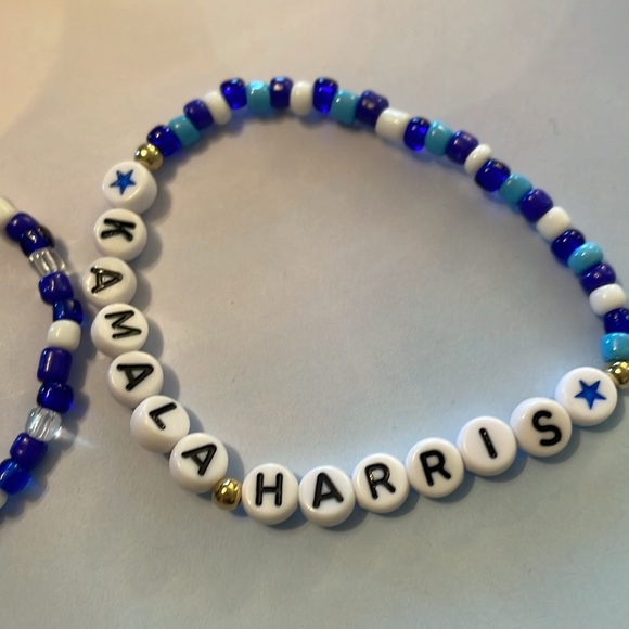 Kamala Harris 2024 Flag Friendship Bracelets - Picture 12 of 14